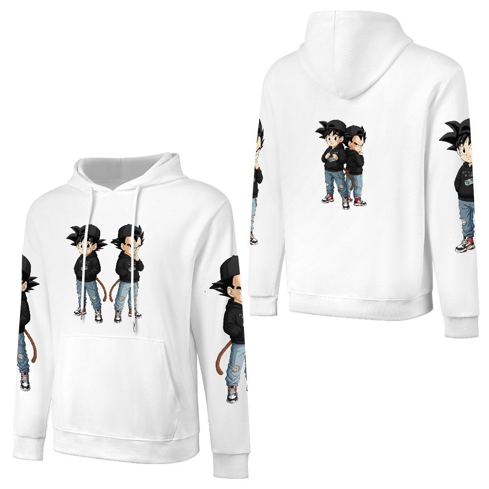 Brothers In Arms White Hoodie - Image 5