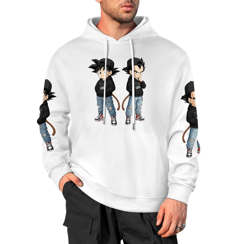 Brothers In Arms White Hoodie - Image 3