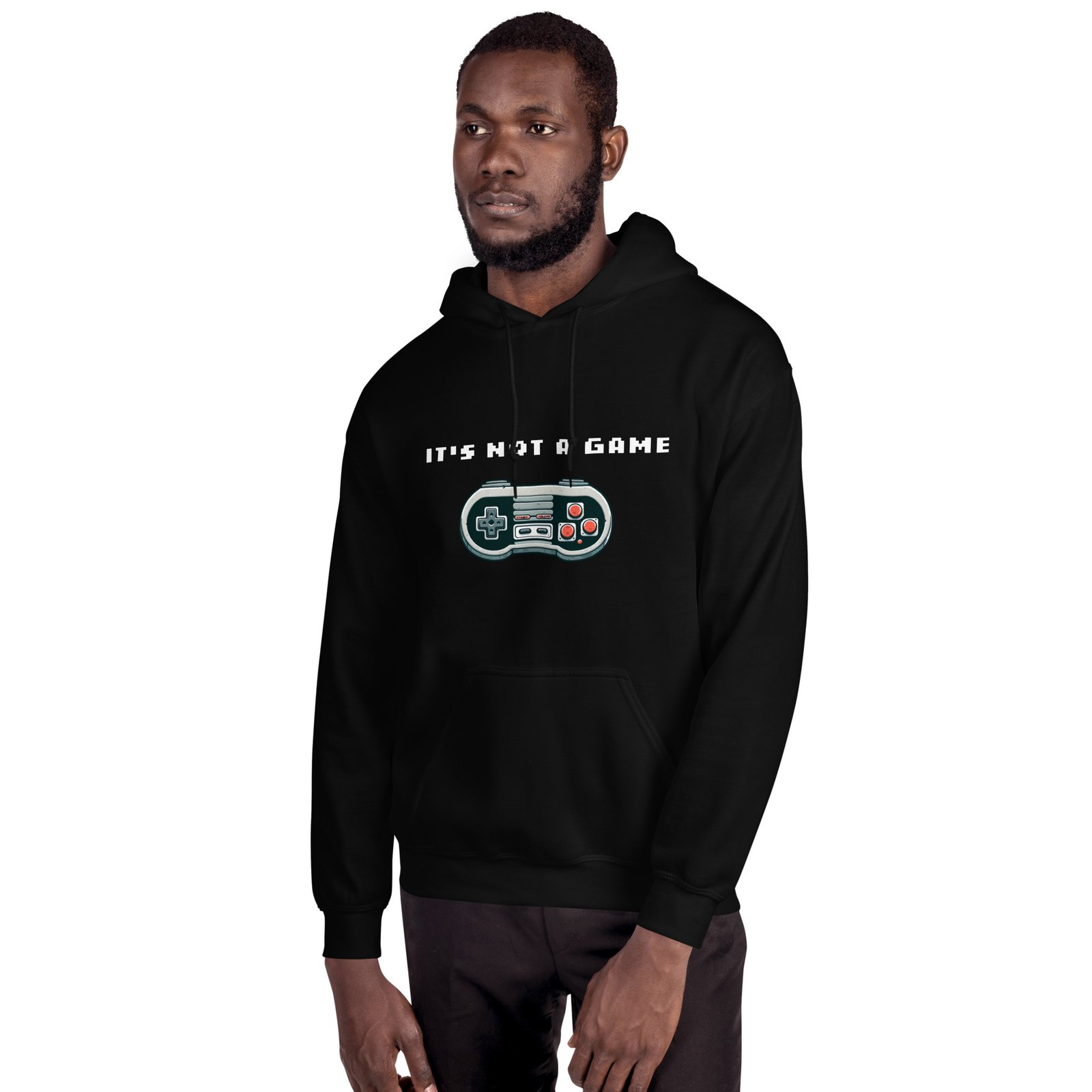 "It's Not A Game" So Drippy Unisex Hoodie - Image 4